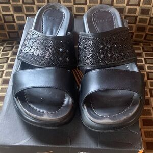 Dansko Black Women's Mules